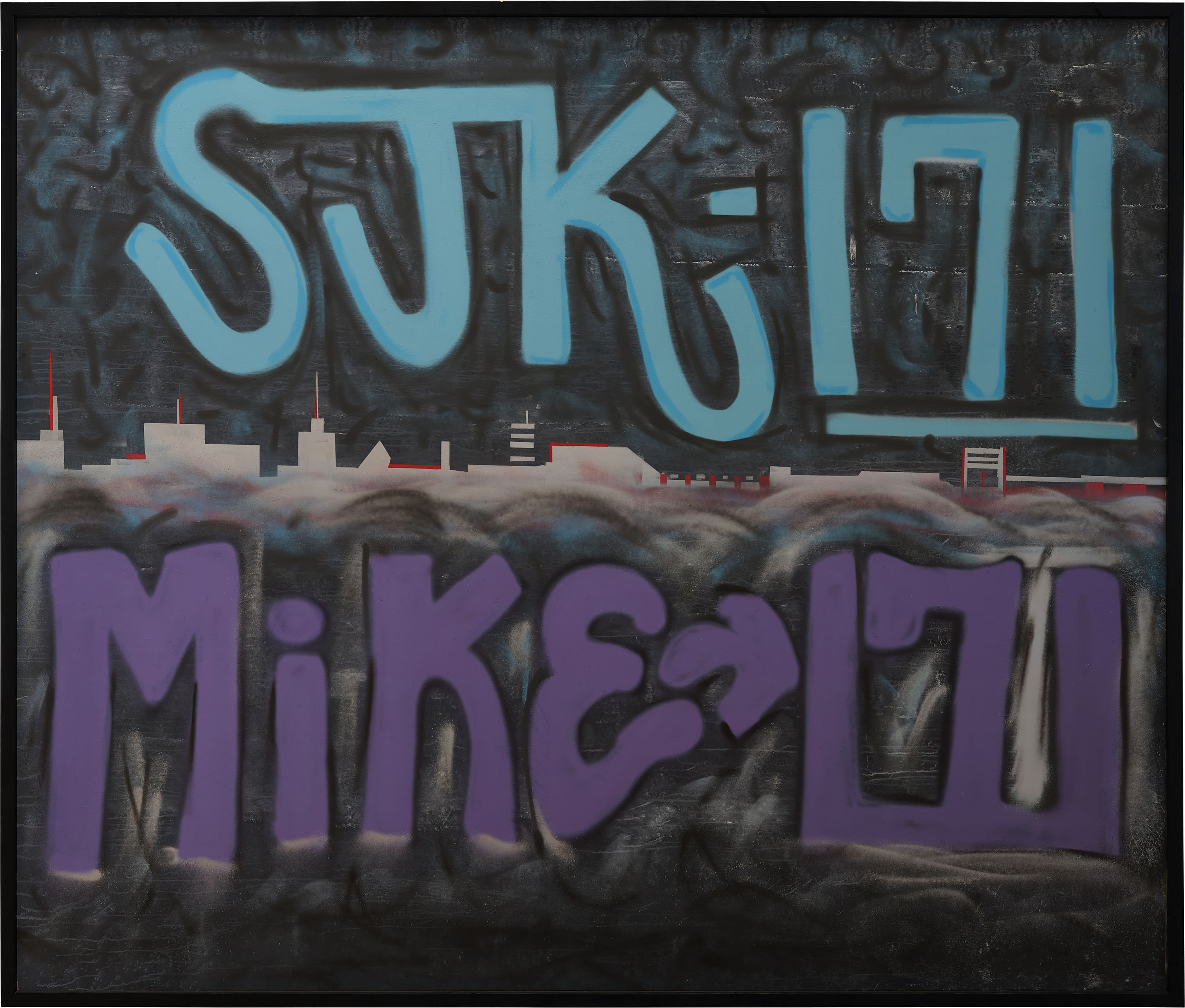 Mike 171 x SJK 171 graffiti Straat International Street Art Museum